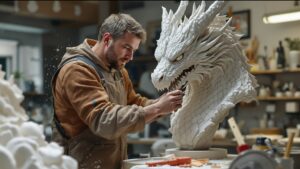 Foam Sculpting and Carving