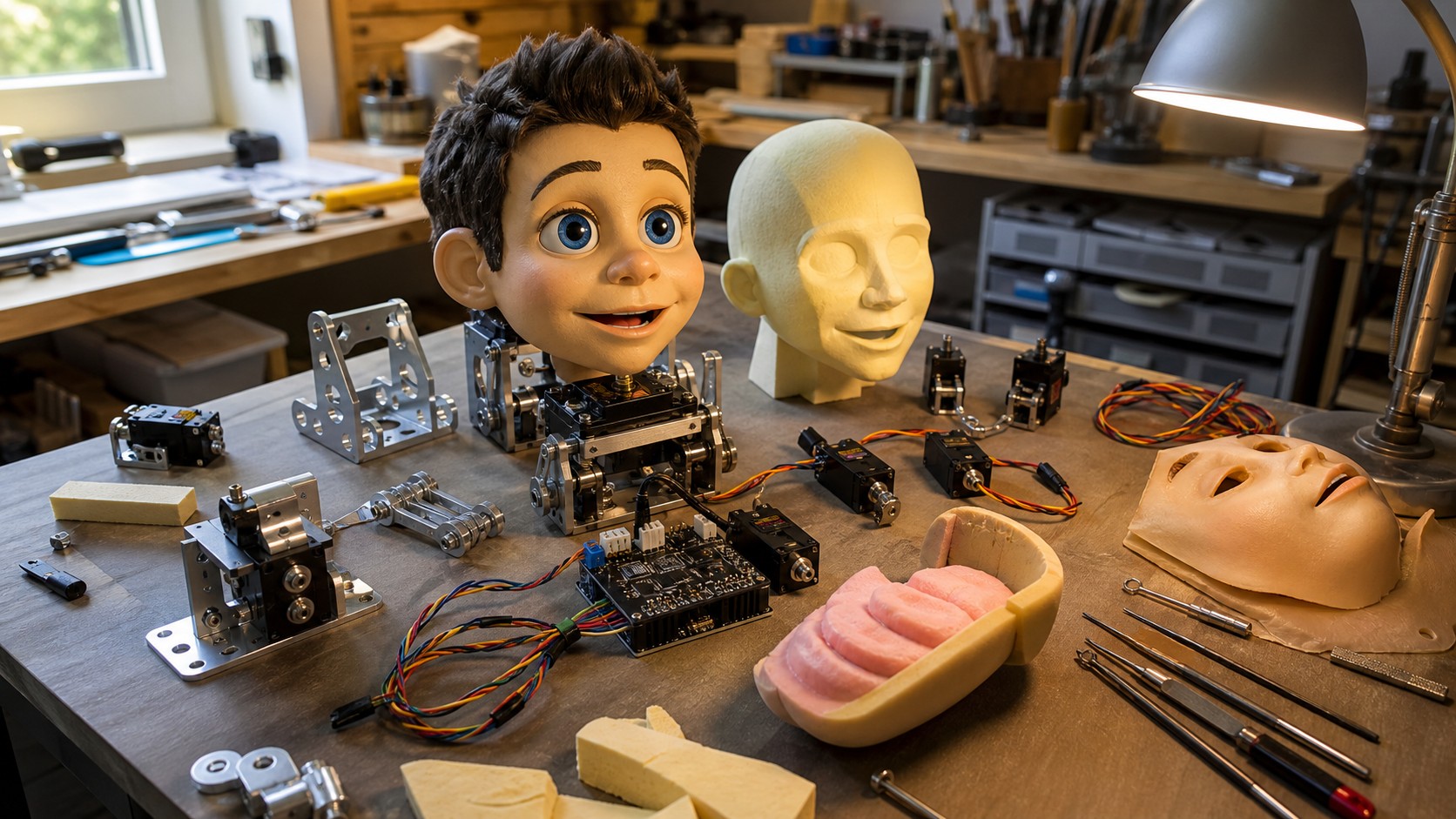Featured image for Beginner’s Guide to Animatronic Systems: Components, Design, and Workflow