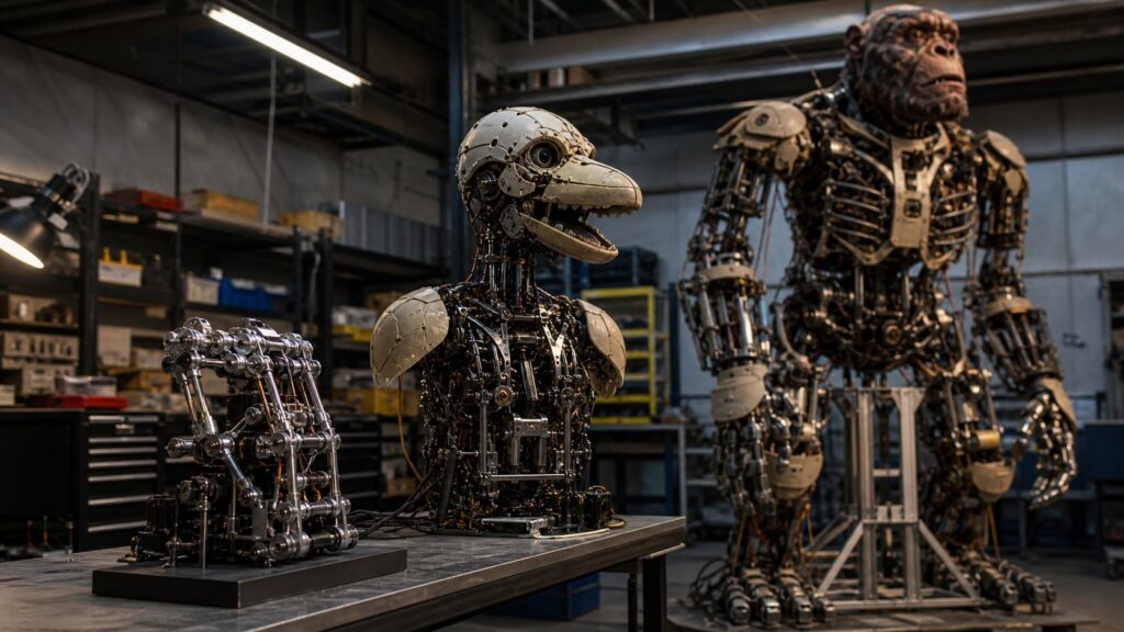 Scaling Animatronics: From Simple Mechanisms to Complex Systems ...